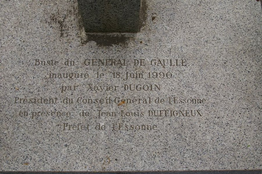 Avenue du General De Gaulle: Statue General de Gaulle 004